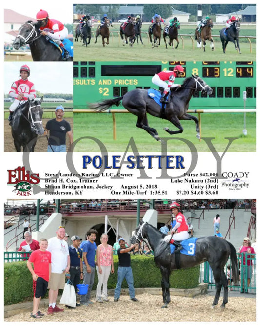 Pole Setter - 080518 Race 01 Elp Ellis Park