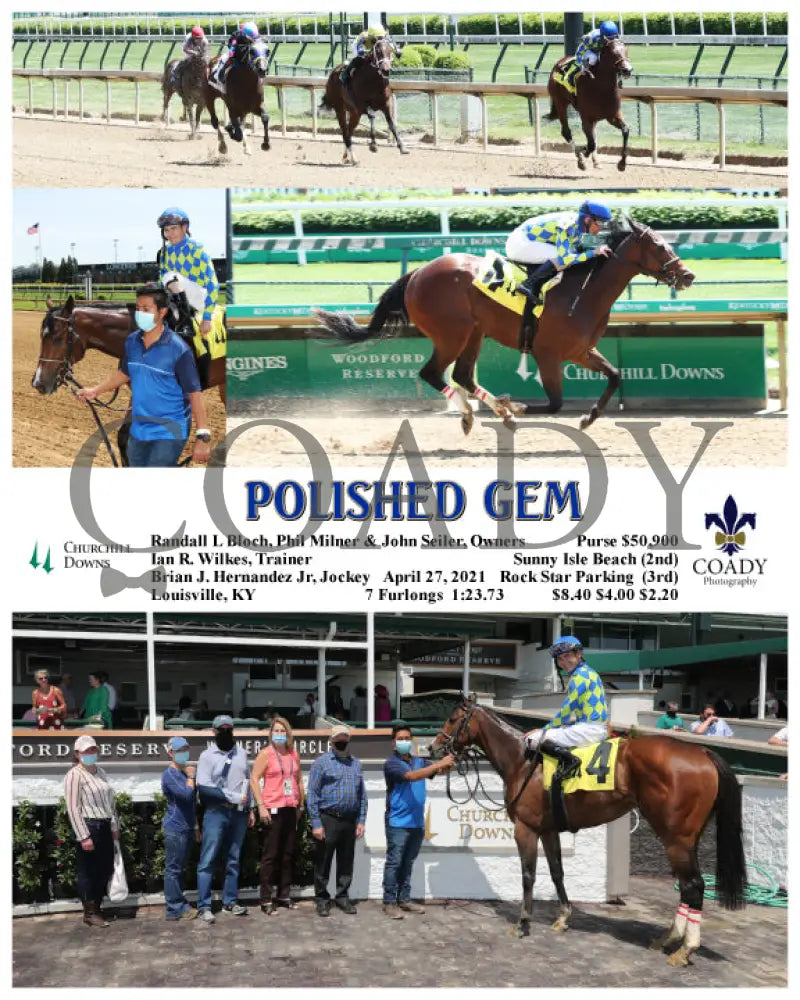 Polished Gem - 04-27-21 R02 Cd Churchill Downs