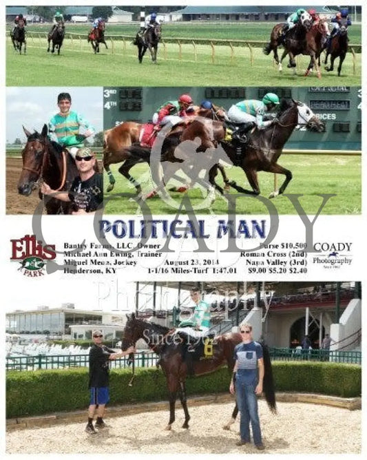 Political Man - 082314 - Race 02 - ELP - Coady Media - Kurtis Coady Photography