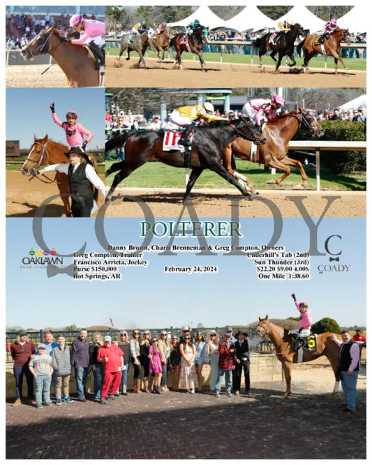 Polterer - 02-24-24 R06 Op Oaklawn Park
