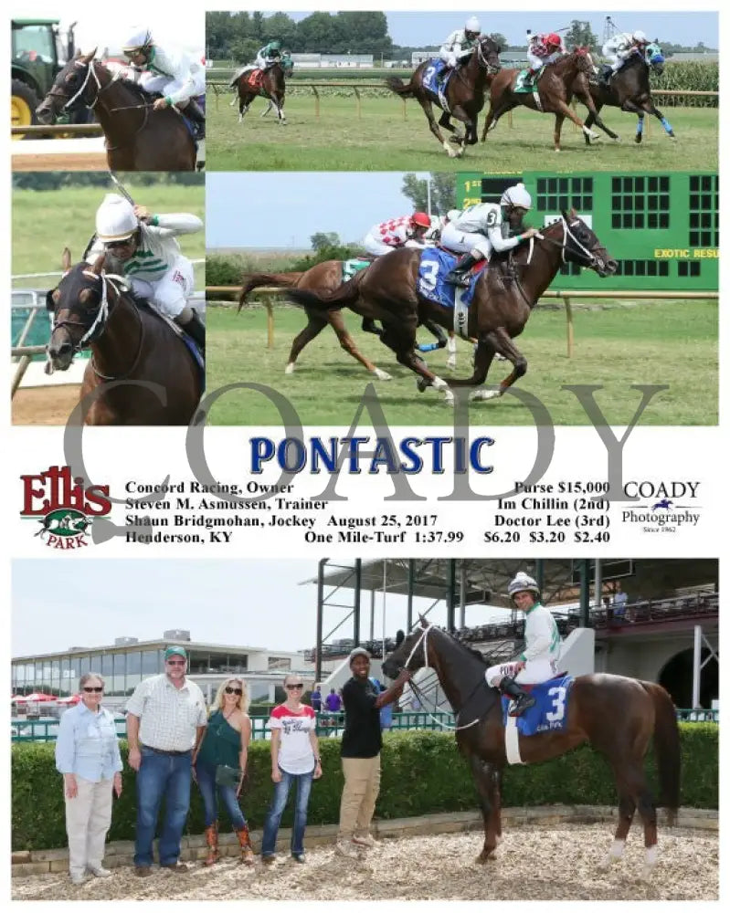 Pontastic - 082517 Race 04 Elp Ellis Park