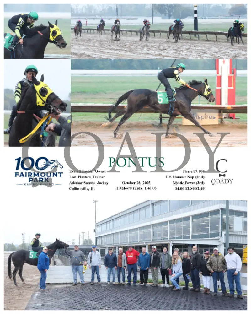 PONTUS - 10-28-25 - R10 - FP Fanduel Sportsbook Horse Racing
