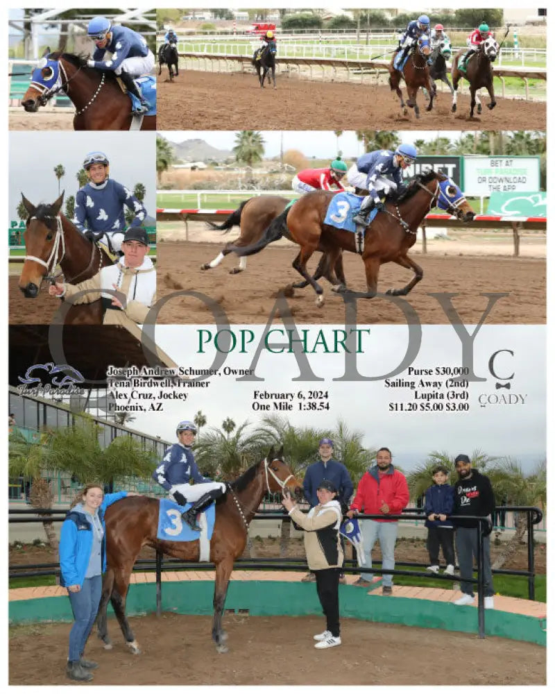 Pop Chart - 02-06-24 R05 Tup Turf Paradise