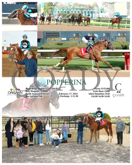 Popperina - 02-17-24 R07 Op Oaklawn Park