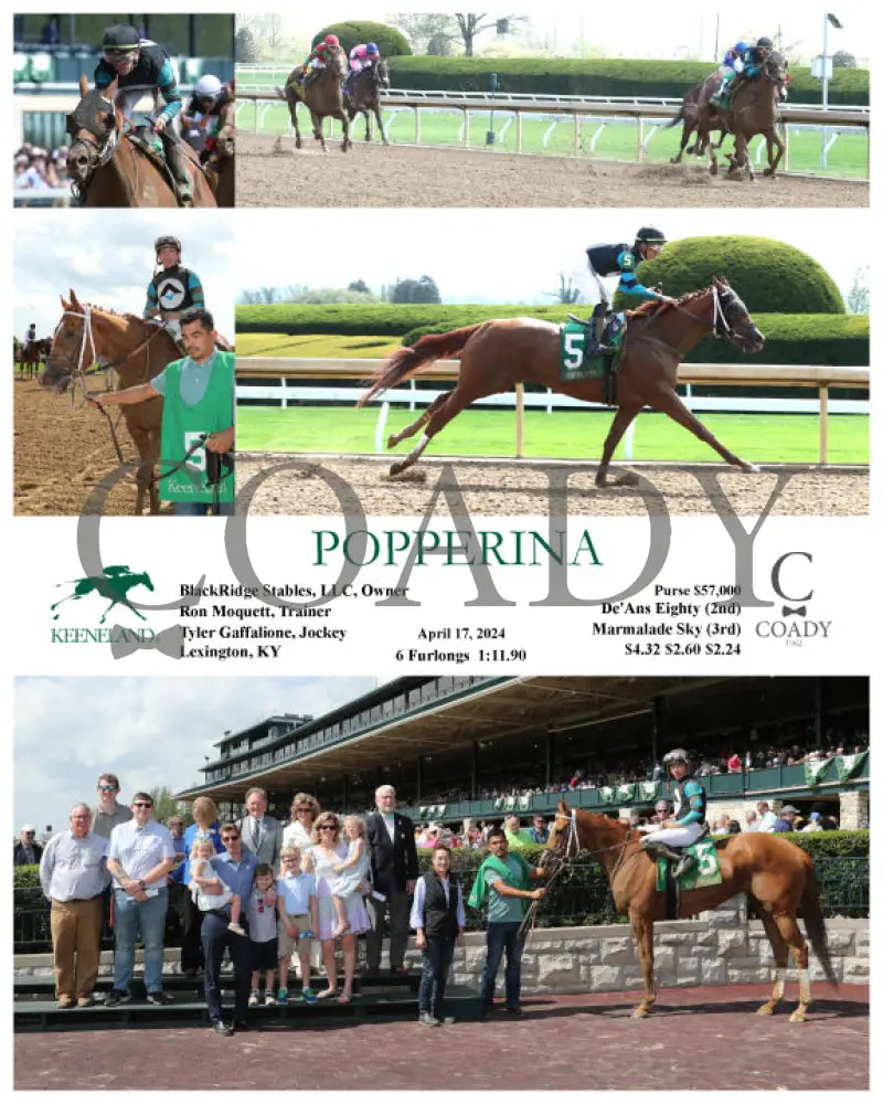 Popperina - 04 - 17 - 24 R06 Kee Keeneland
