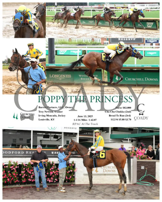 POPPY THE PRINCESS - 06-13-25 - R05 - CD Churchill Downs