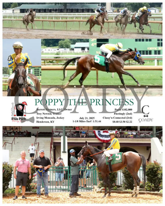 POPPY THE PRINCESS - 07-21-25 - R06 - ELP Ellis Park