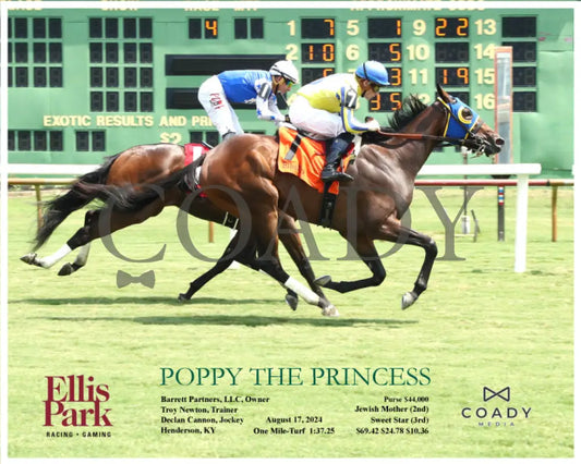 Poppy The Princess - 08-17-24 R04 Elp Action Ellis Park