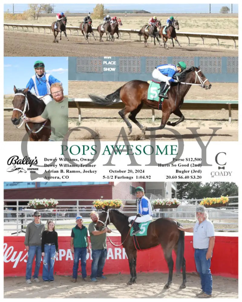 Pops Awesome - 10-20-24 R05 Arp Arapahoe Park