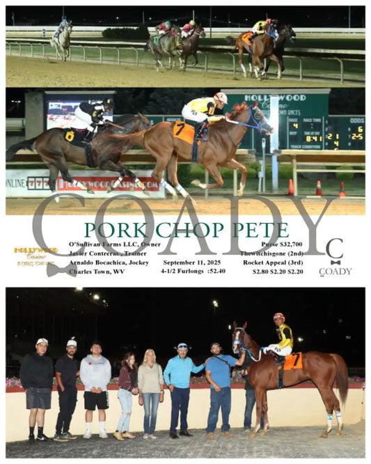 PORK CHOP PETE - 09-11-25 - R04 - CT Hollywood Casino at Charles Town Races