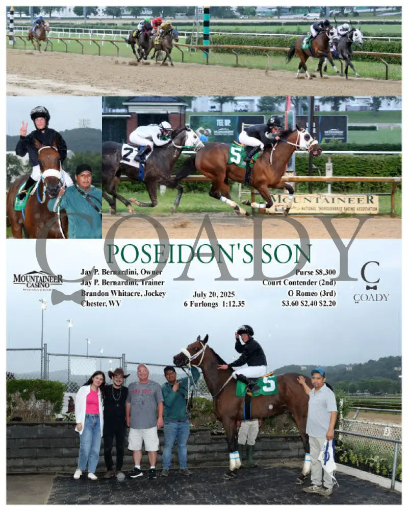 POSEIDON’S SON - 07-20-25 - R02 - MNR Mountaineer Park