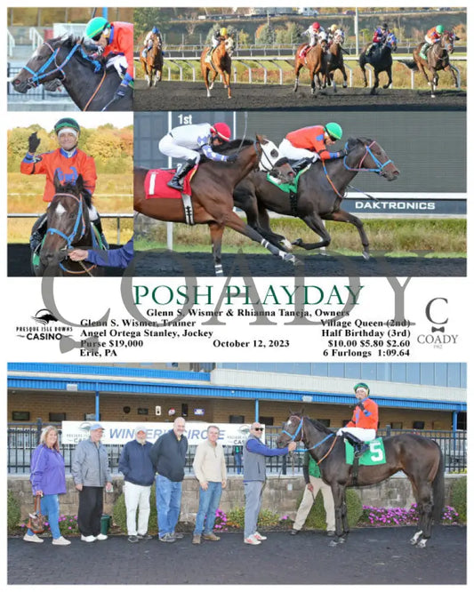 Posh Playday - 10-12-23 R06 Pid Presque Isle Downs