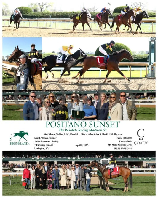 POSITANO SUNSET - The Resolute Racing Madison G1 - 04-08-25 - R08 - Keeneland Race Course Keeneland