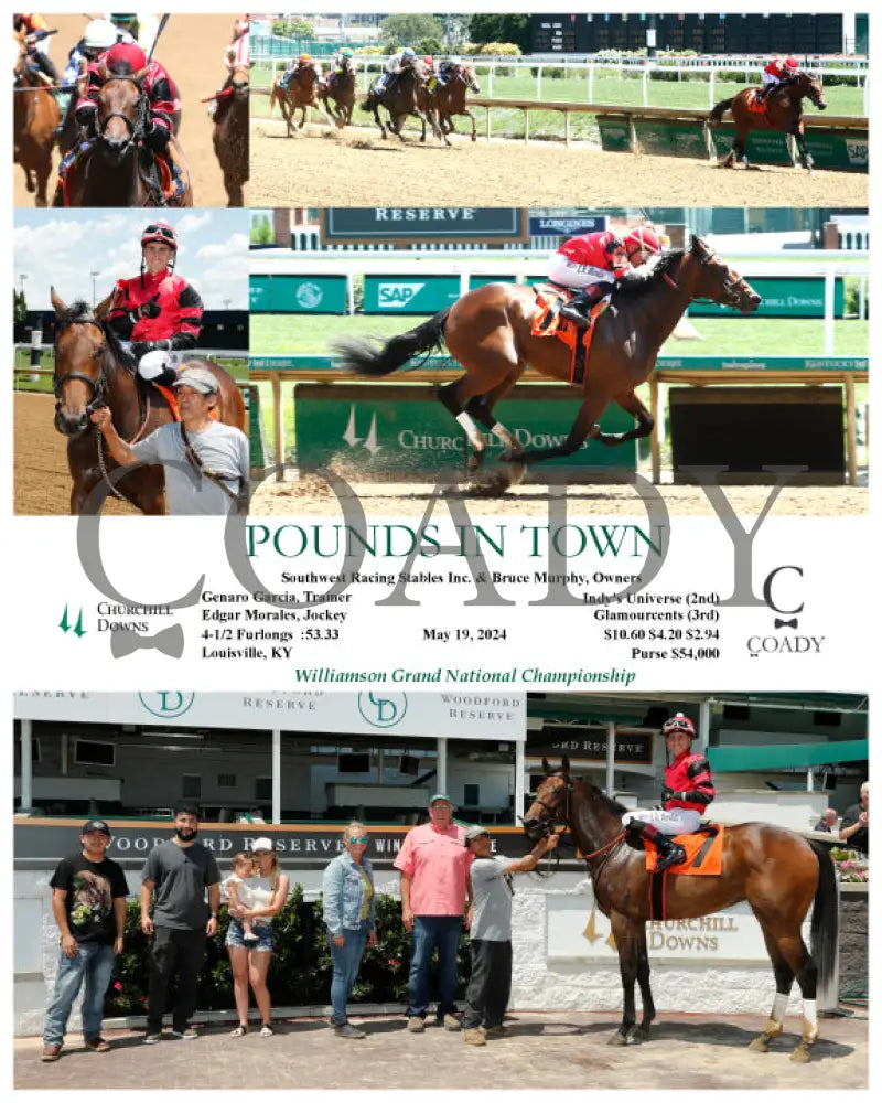 Pounds In Town - 05-19-24 R04 Cd Churchill Downs
