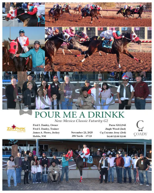 POUR ME A DRINKK - New Mexico Classic Futurity G2 - 11-23-25 - R10 - ZIA - Coady Media - Kurtis Coady Photography