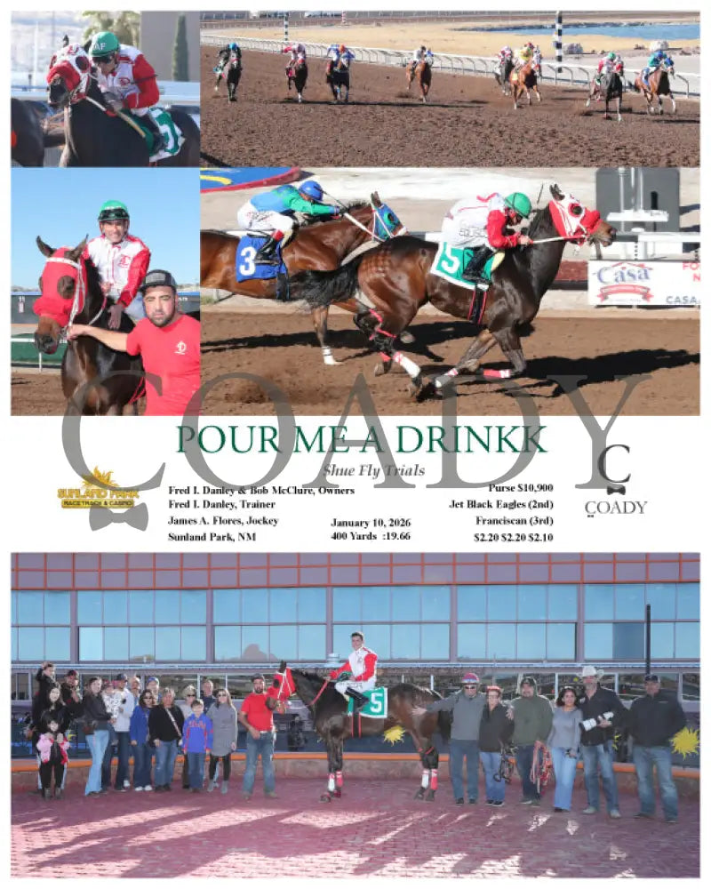 POUR ME A DRINKK - Shue Fly Trials - 01-10-26 - R06 - SUN - Coady Media - Kurtis Coady Photography