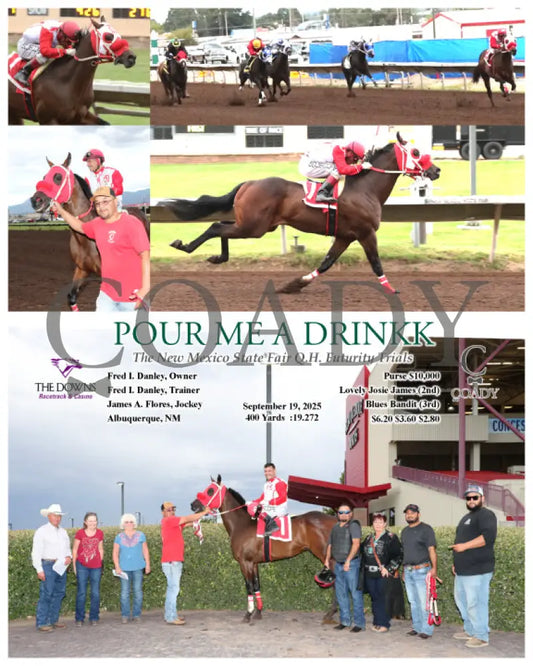 POUR ME A DRINKK - The New Mexico State Fair Q.H. Futurity Trials - 09-19-25 - R13 - ALB - Coady Media - Kurtis Coady Photography