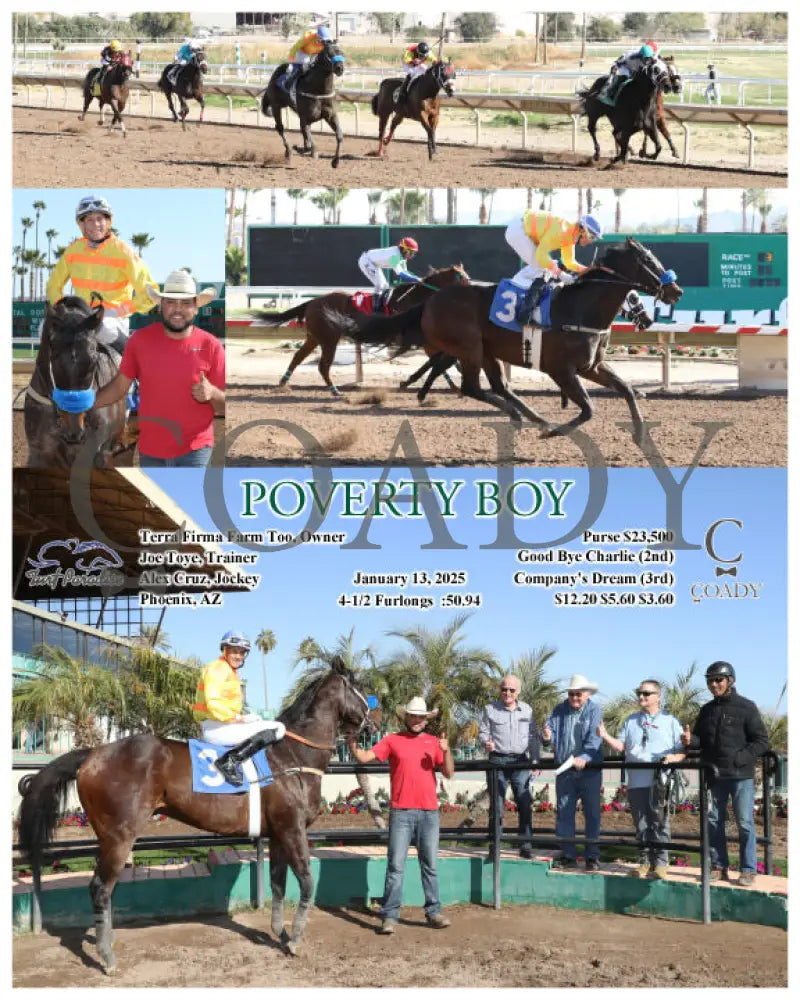 Poverty Boy - 01-13-25 R03 Tup Turf Paradise