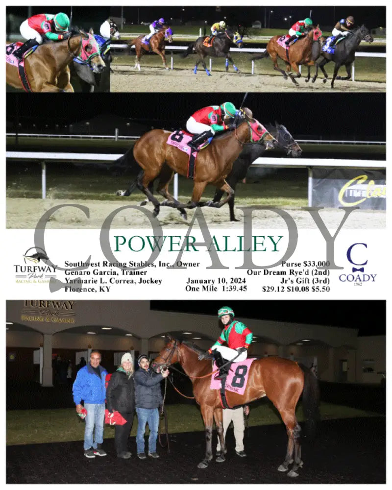 Power Alley - 01-10-24 R07 Tp Turfway Park