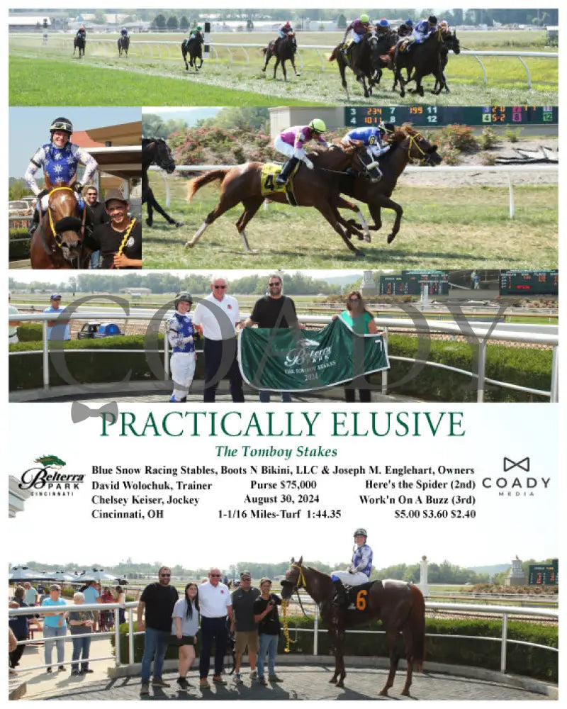 Practically Elusive - 083024 Race 01 Btp Belterra Park