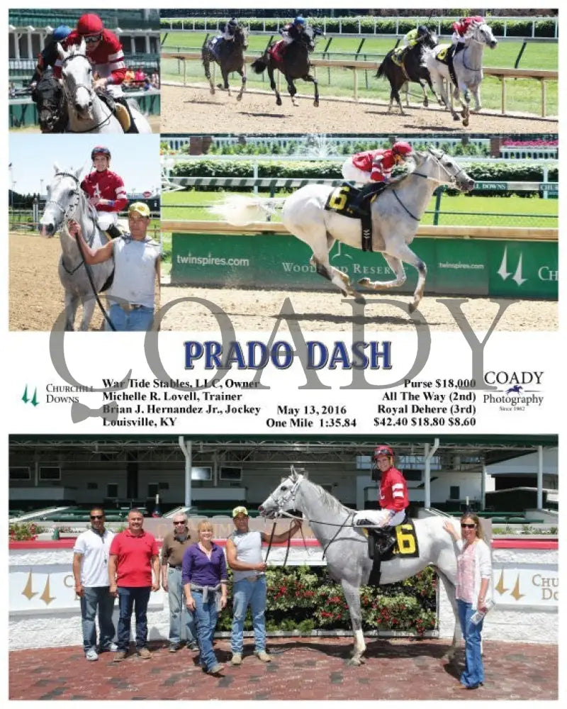 Prado Dash - 051316 Race 01 Cd Churchill Downs