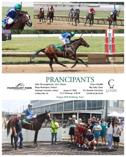 PRANCIPANTS - 08-09-25 - R03 - FP Fanduel Sportsbook Horse Racing