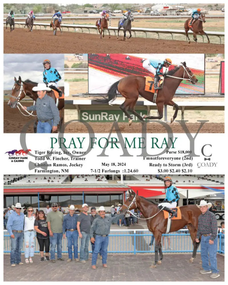 Pray For Me Ray - 05-18-24 R10 Srp Sunray Park
