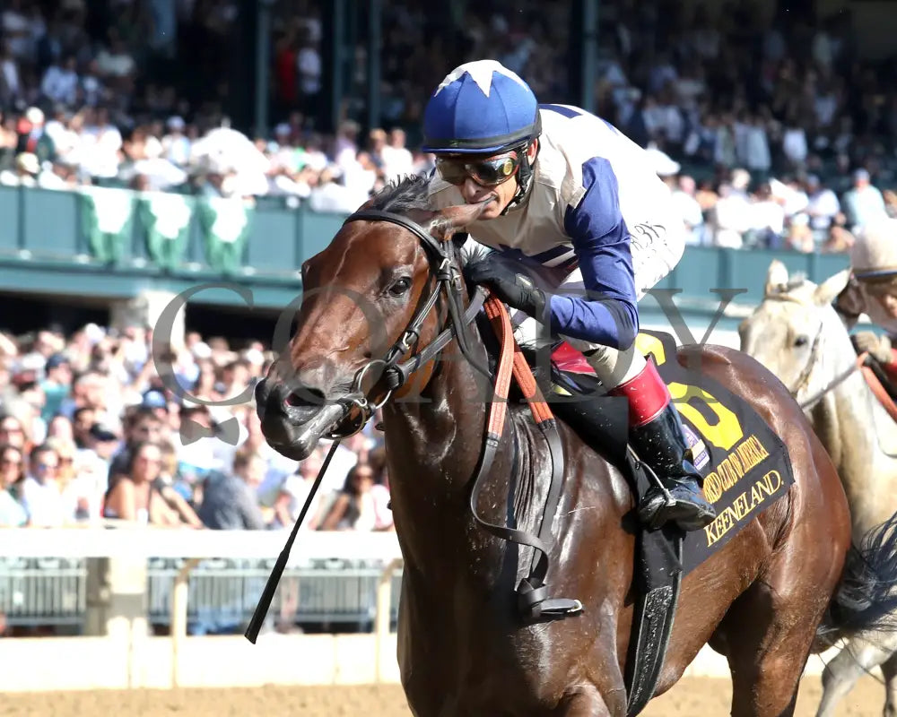 PRAYING - 100425 - Race 07 - KEE - Inside Finish 02 Keeneland