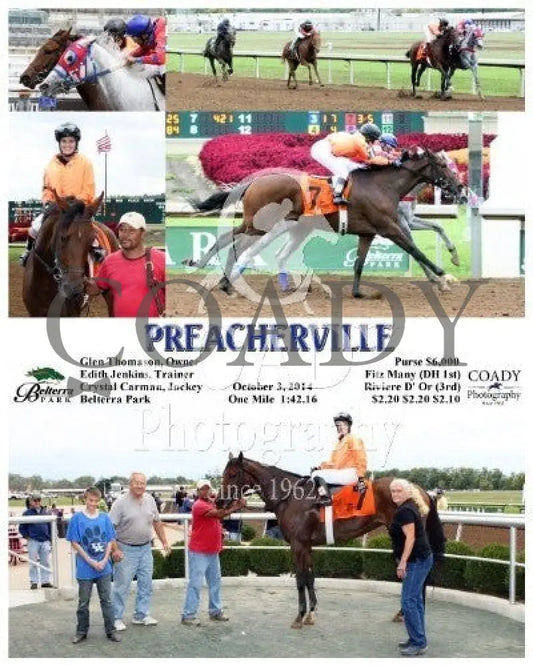 Preacherville - 100314 Race 10 Btp Belterra Park
