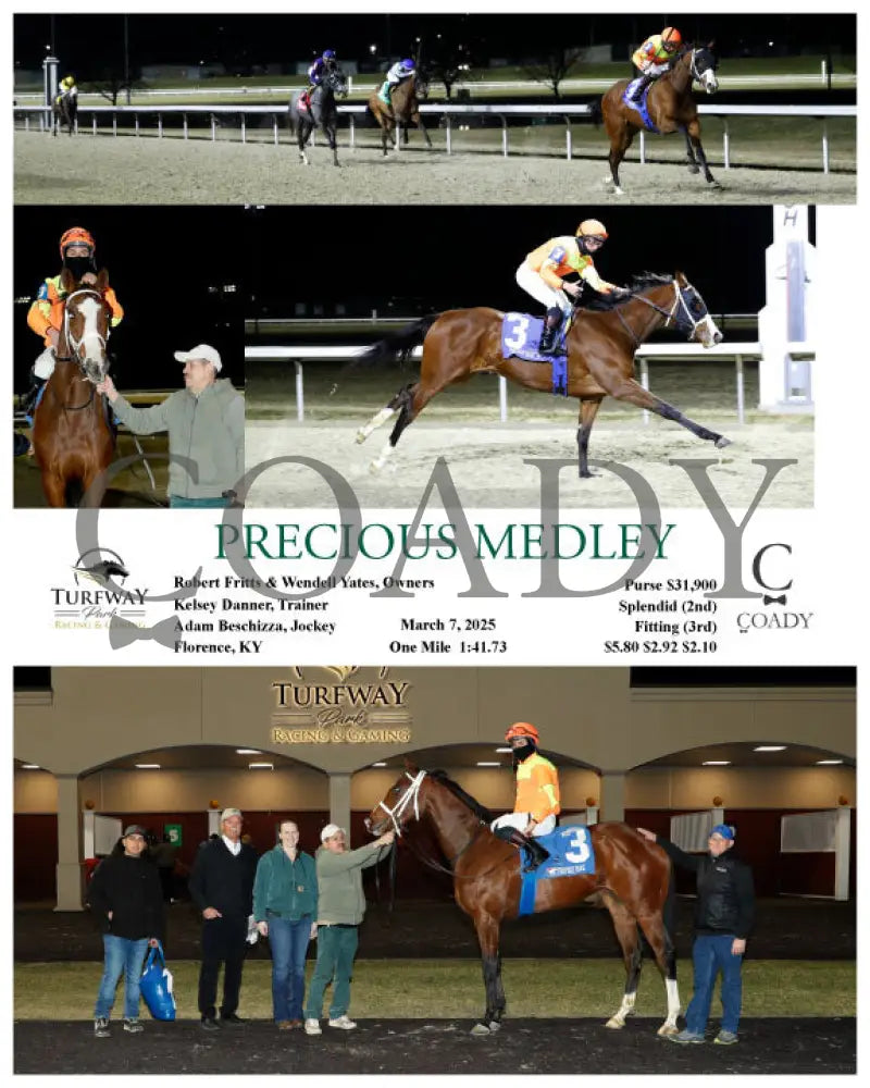 PRECIOUS MEDLEY - 03-07-25 - R06 - TP Turfway Park