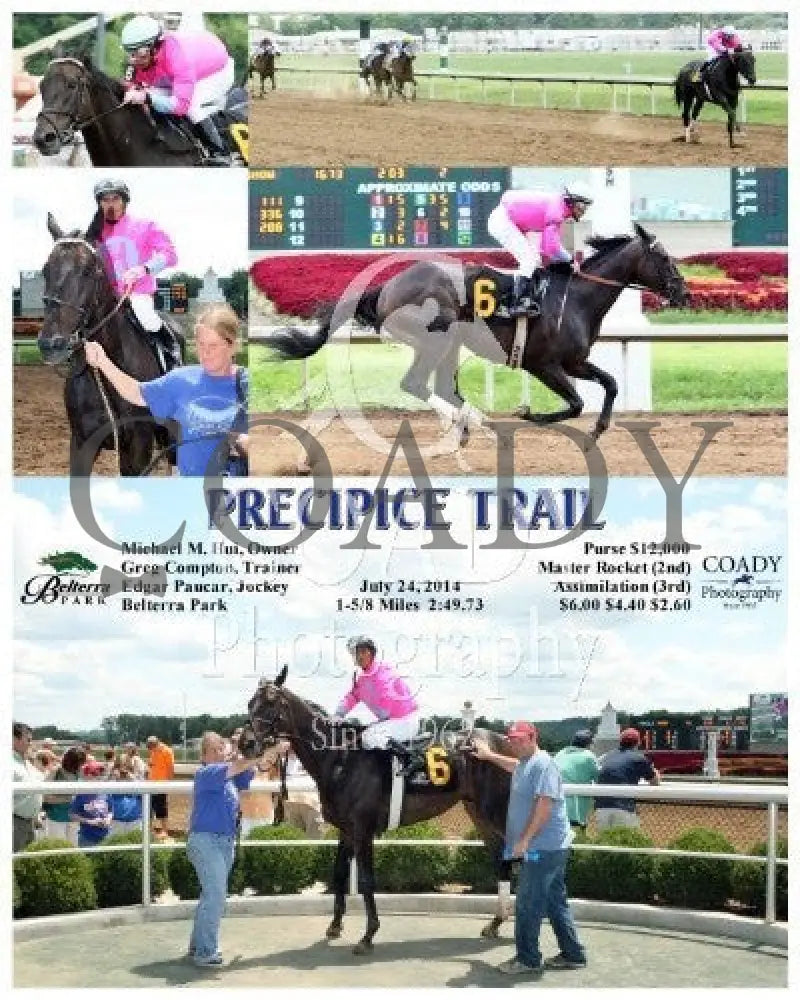 Precipice Trail - 072414 Race 02 Btp Belterra Park
