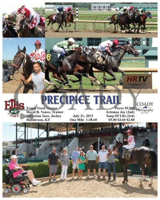 Precipice Trail - 073115 Race 05 Elp Ellis Park