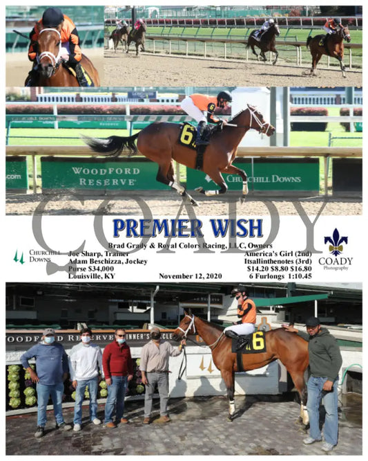 Premier Wish - 11-12-20 R02 Cd Churchill Downs
