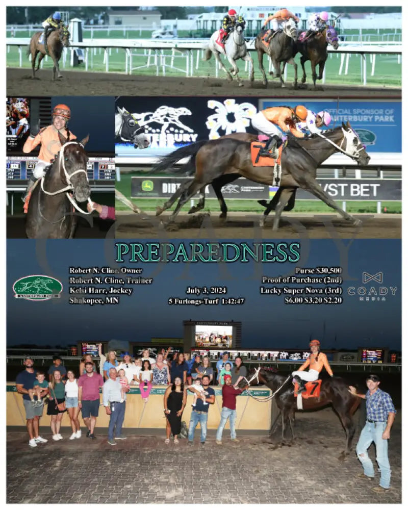 Preparedness - 07-03-24 R10 Cby Canterbury Park