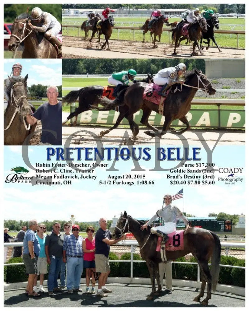Pretentious Belle - 082015 Race 01 Btp Belterra Park