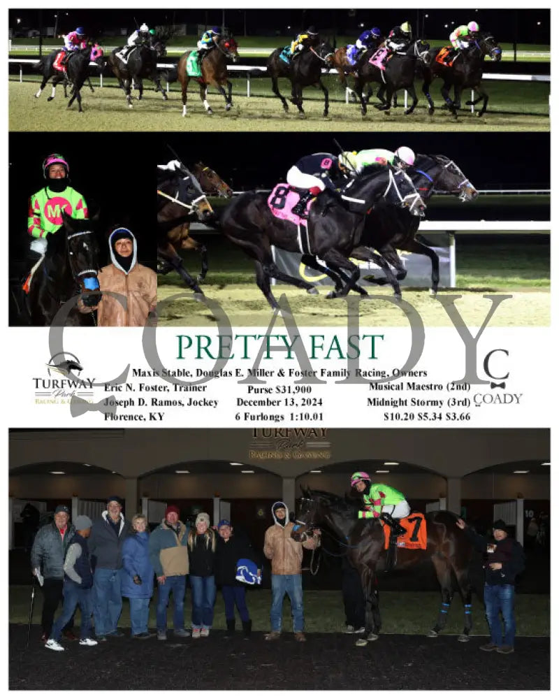 Pretty Fast - 12-13-24 R06 Tp Turfway Park