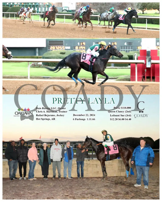 Pretty Layla - 12-22-24 R10 Op Oaklawn Park