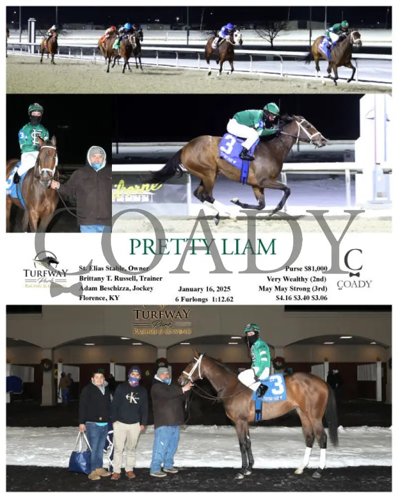 Pretty Liam - 011625 Race 07 Tp Turfway Park