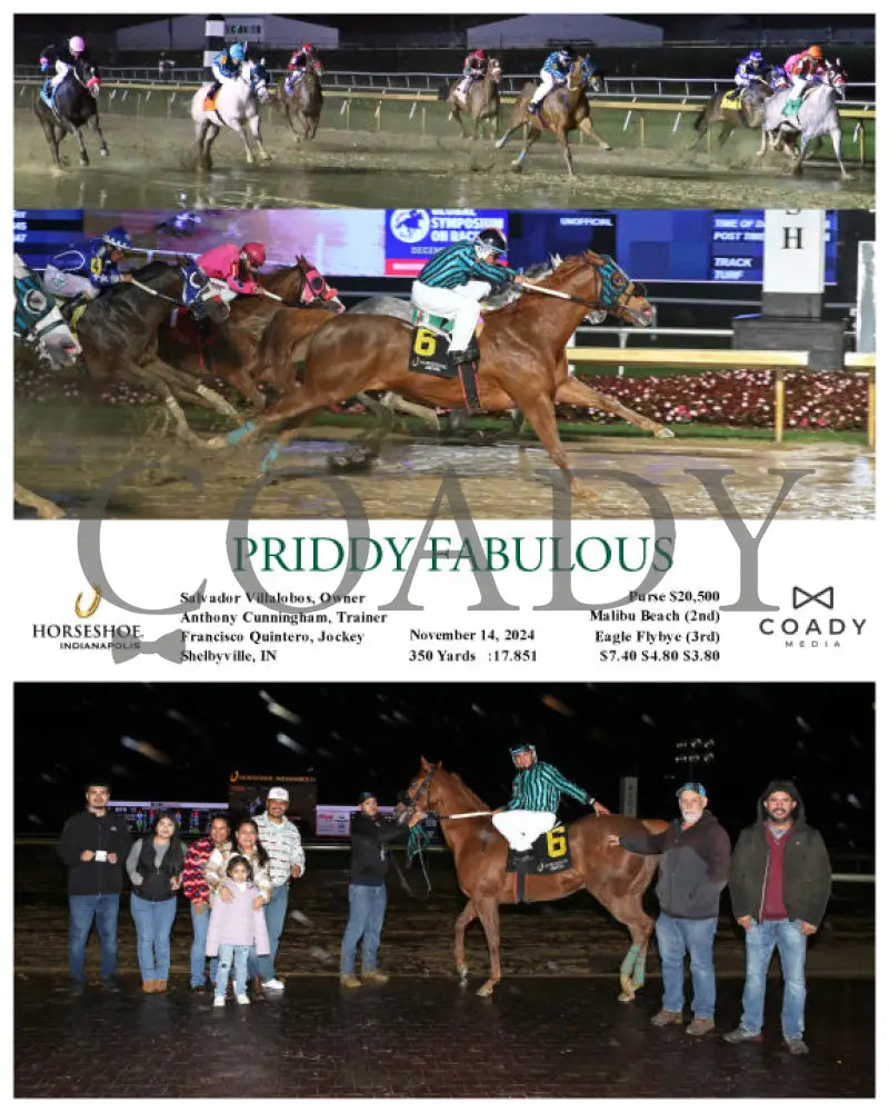 Priddy Fabulous - 11-14-24 R11 Ind Indiana Grand
