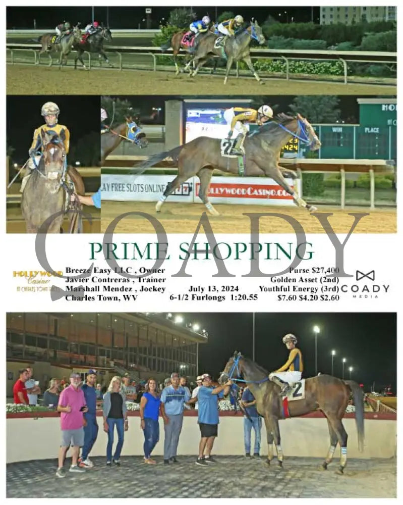 Prime Shopping - 07-13-24 R07 Ct Hollywood Casino At Charles Town Races