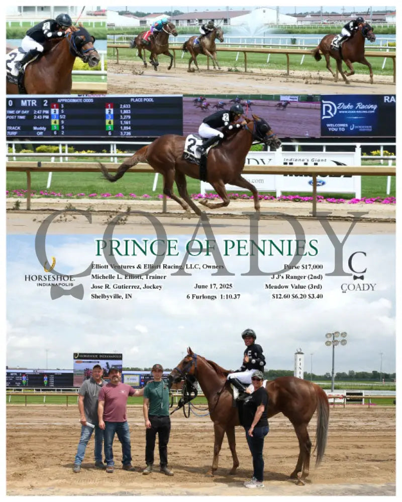 PRINCE OF PENNIES - 06-17-25 - R02 - IND Indiana Grand