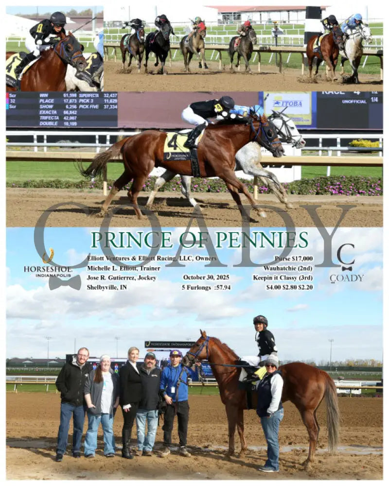PRINCE OF PENNIES - 10-30-25 - R04 - IND Indiana Grand