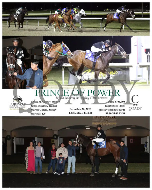 PRINCE OF POWER - 122625 - Race 06 - TP - Coady Media - Kurtis Coady Photography