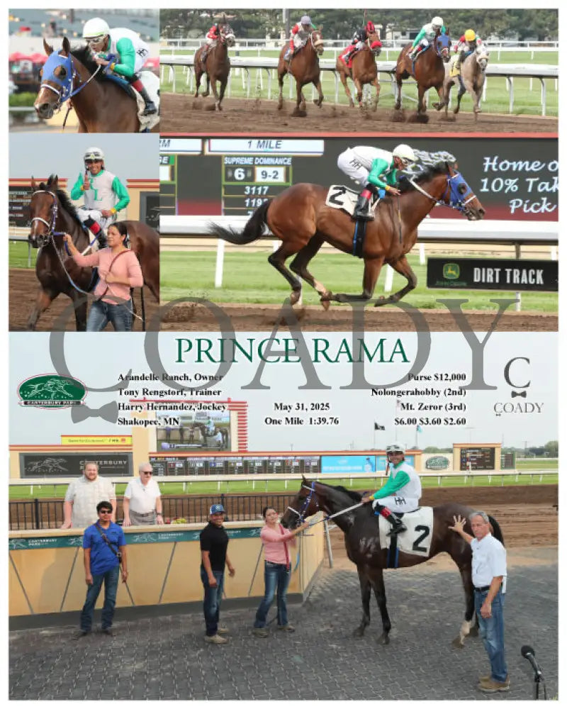 PRINCE RAMA - 05-31-25 - R01 - CBY Canterbury Park