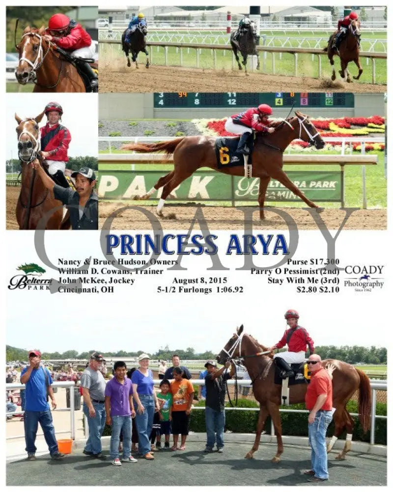 Princess Arya - 080815 Race 01 Btp Belterra Park