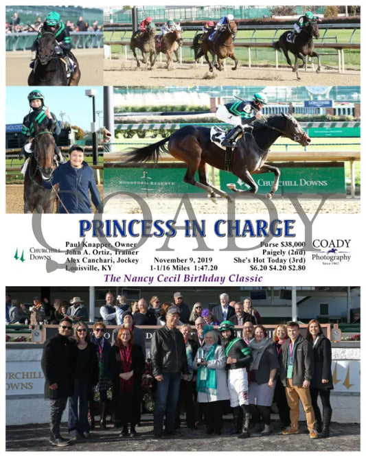 Princess In Charge - 11-09-19 R05 Cd Group Churchill Downs