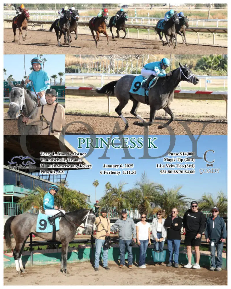 Princess K - 01-06-25 R06 Tup Turf Paradise
