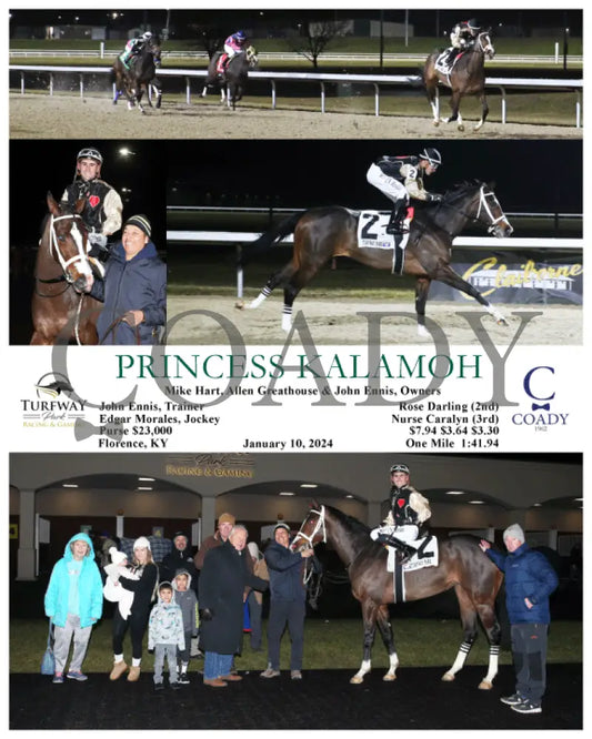 Princess Kalamoh - 01-10-24 R02 Tp Turfway Park
