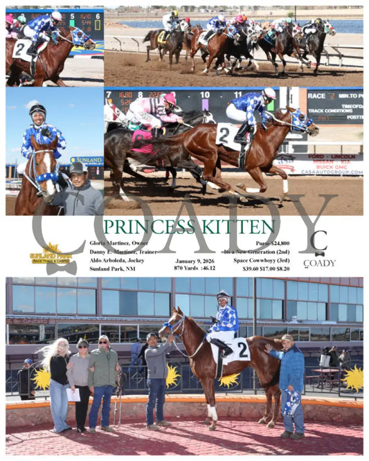 PRINCESS KITTEN - 01-09-26 - R02 - SUN Sunland Park