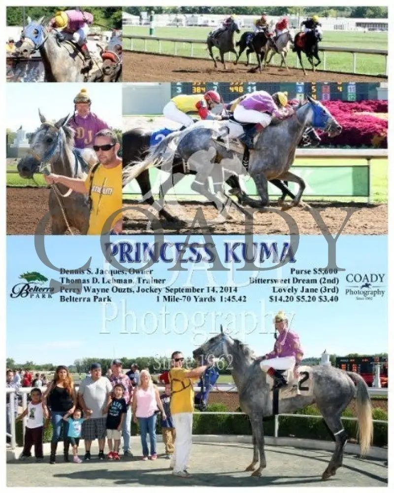 Princess Kuma - 091414 Race 05 Btp Belterra Park
